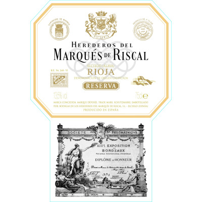 Marqués de Riscal Reserva Rioja DOC - Wina.pl
