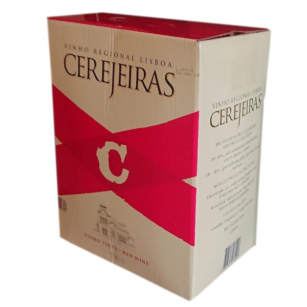 Cerejeiras Lisboa Tinto Bag in Box 5 litrów