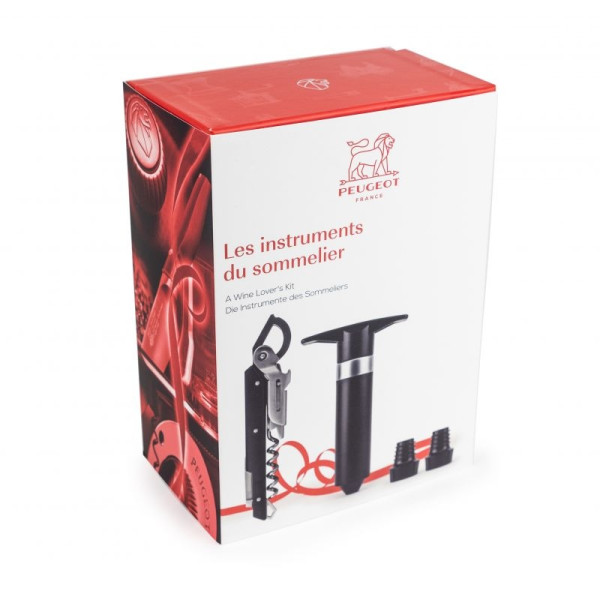 Zestaw akcesoriów winiarskich Peugeot