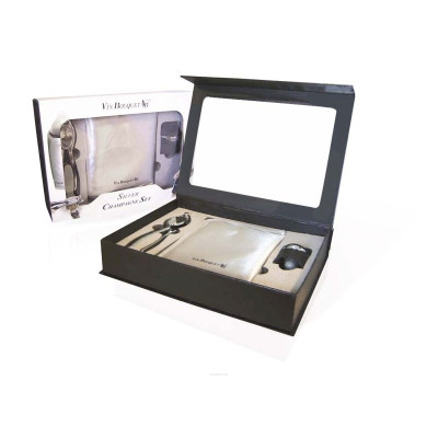 Zestaw akcesoriów do szampana Vin Bouquet 3 elementy