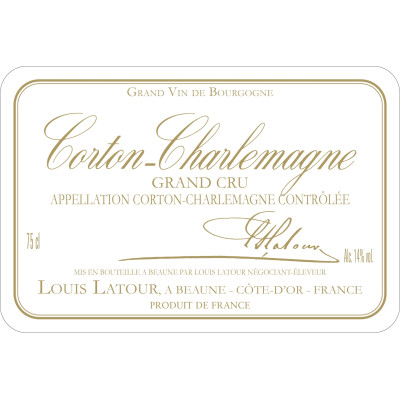 Maison Louis Latour Corton Charlemagne Grand Cru AOC  2015