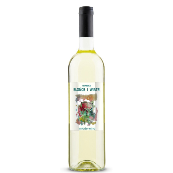 Młode Wino Białe - Winnica Słońce i Wiatr