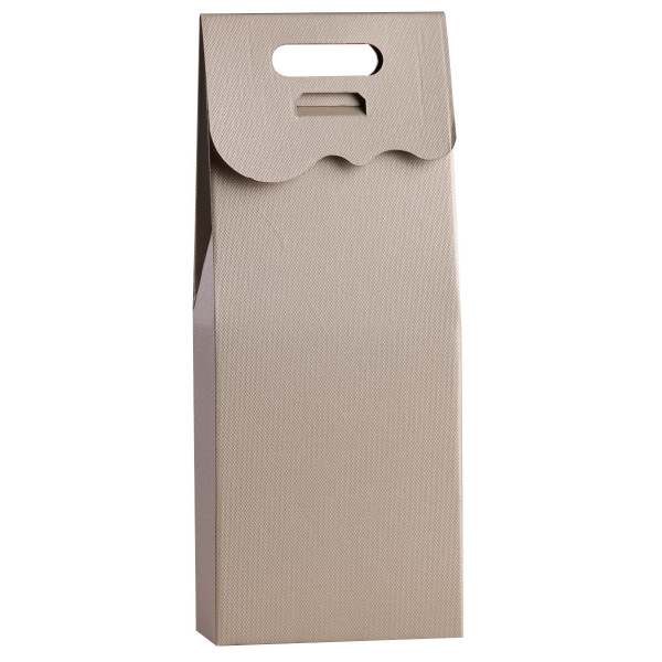 Pudełko prezentowe podwójne z uchwytem S210 greypoint