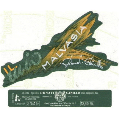 Camillo Donati Il Mio Malvasia Emilia IGT