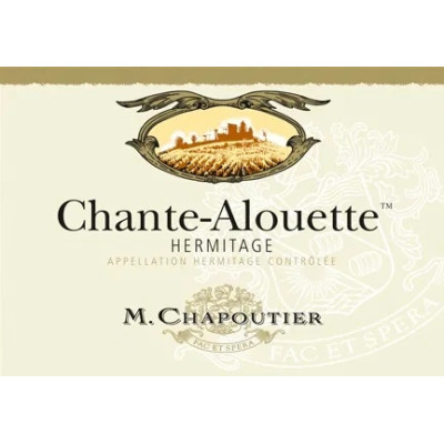 Prestige Chante Alouette Blanc Hermitage AOP Chapoutier