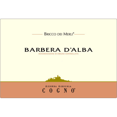 Elvio Cogno "Bricco dei Merli"  Barbera d'Alba DOC 2014