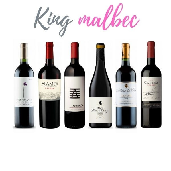 King Malbec - zestaw 6 win z Francji i Argentyny