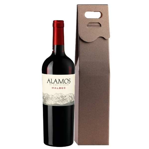 Alamos Malbec + pudełko Blackgold
