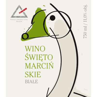 Wino Świętomarcińskie Czerwone Winnica Srebrna Góra - Wina.pl