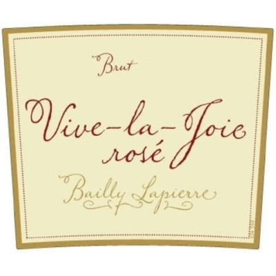 Bailly Lapierre Vive-la-Joie Brut Rose Cremant de Bourgogne AOC