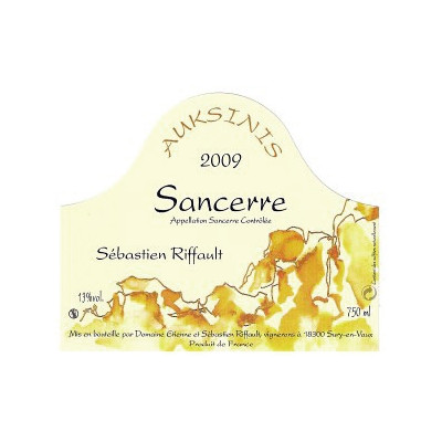 Sébastien Riffault Auksinis Sancerre AOC