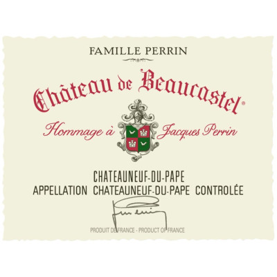 Famille Perrin Château de Beaucastel Châteauneuf-du-Pape AOC