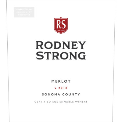 Rodney Strong Merlot Northern Sonoma AVA