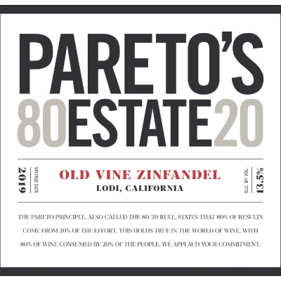 SCHEID Pareto's Estate Old Vine Zinfandel Kalifornia