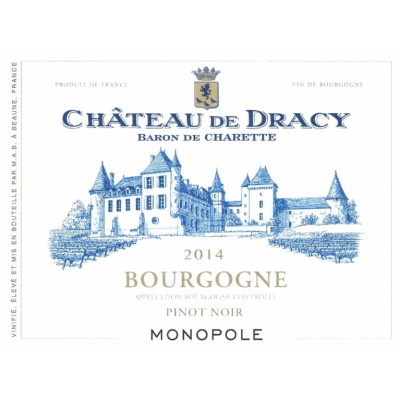 Château de Dracy Pinot Noir Bourgogne AOC