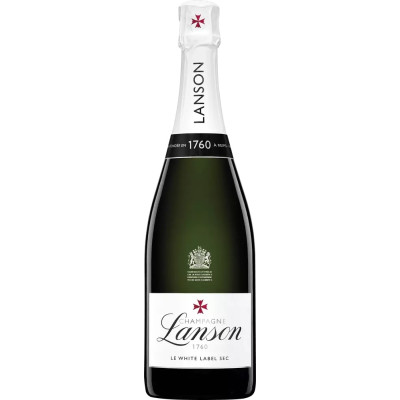 Champagne Lanson White Label Sec