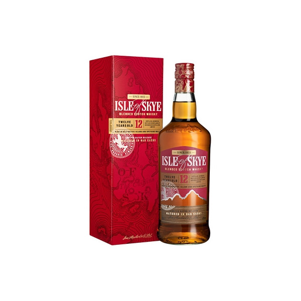 Isle of Skye 12YO Blended Scotch Whisky + Box