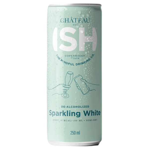 Chateau ISH Sparkling White w puszce (bezalkoholowe)