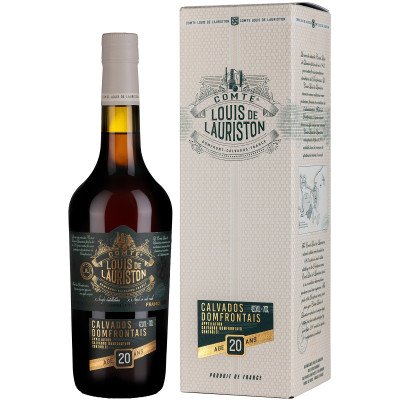 Calvados Domfrontais Lauriston 20 YO