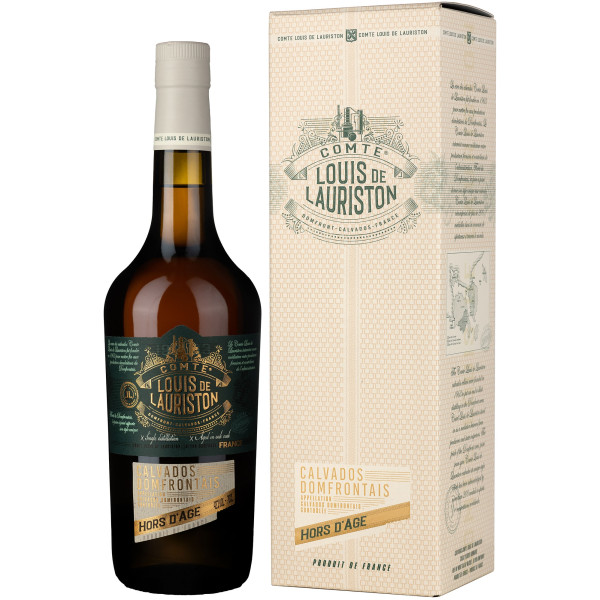 Calvados Hors D'Age Louis Lauriston + Box