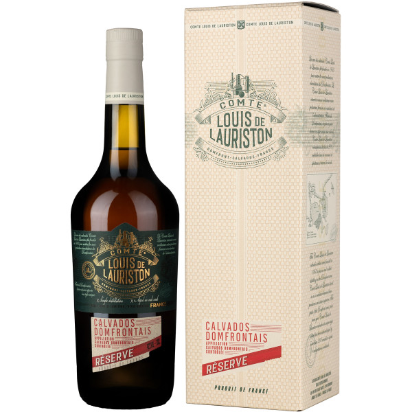 Calvados Reserve Louis Lauriston + Box