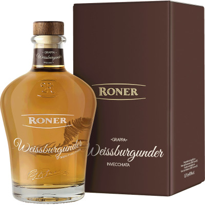 Grappa Weisburgunder Roner + box