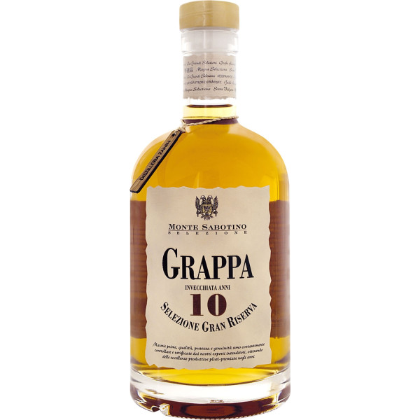Grappa Monte Sabotino Invecchiata 10 YO Gran Riserva