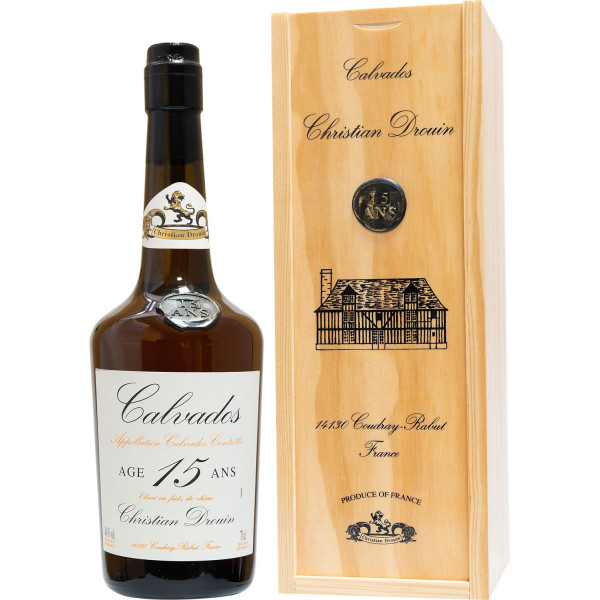 Calvados Drouin 20YO + skrzynka