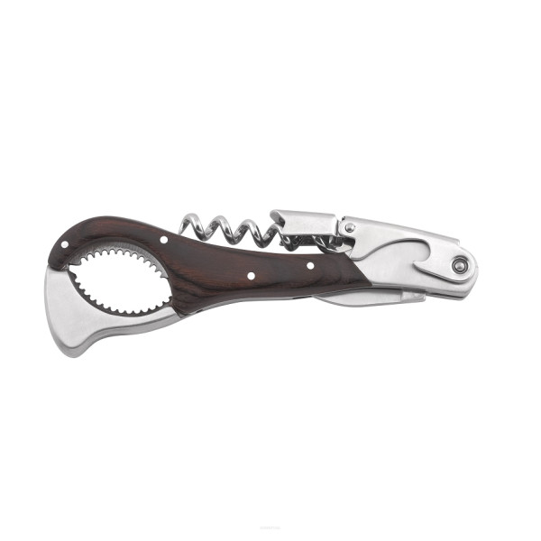 Korkociąg-trybuszon dwu stopniowy Sommeliera do wina Ghemme Legnoart WF-1HX