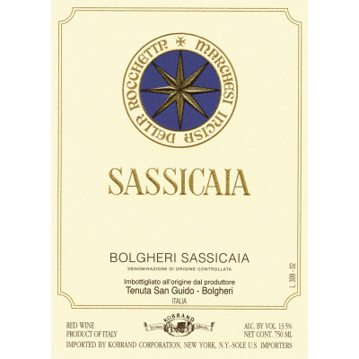 Sassicaia Tenuta San Guido - Wina.pl