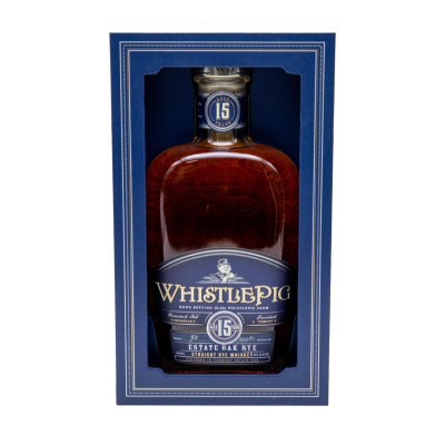 WhistlePig Estate Oak Rye 15 Years Whiskey